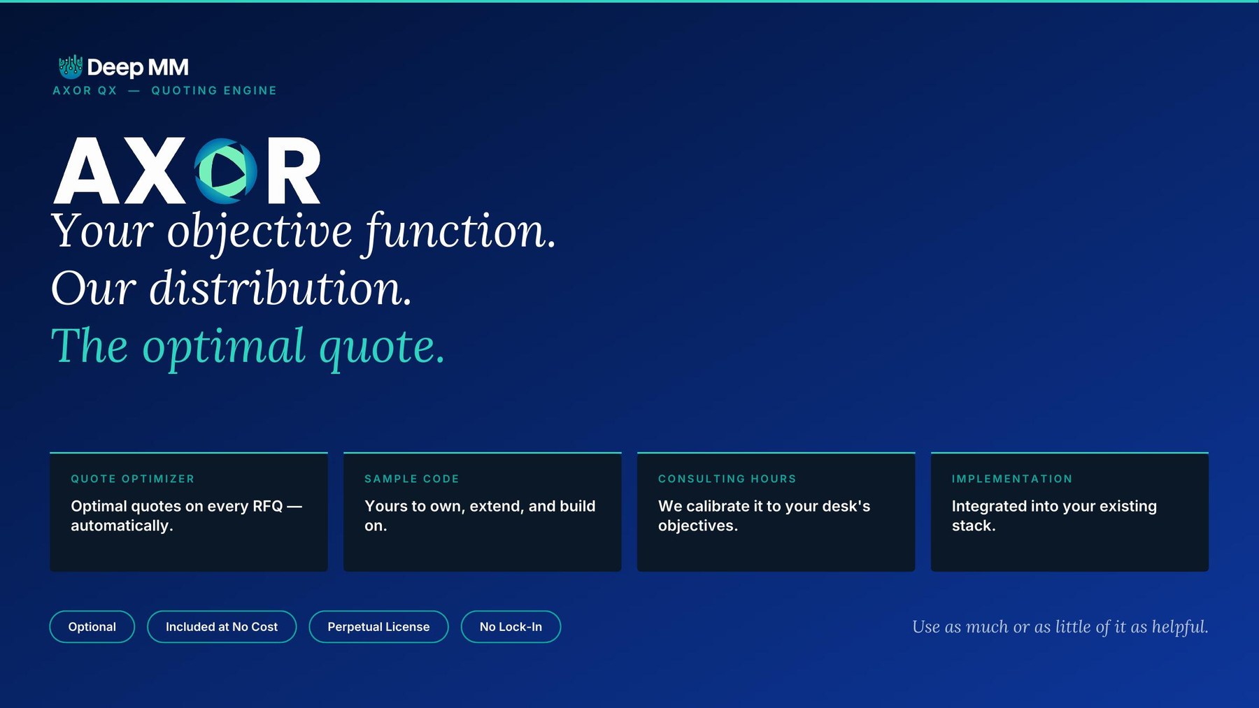 DeepMM Algo Pitch Deck slide 10